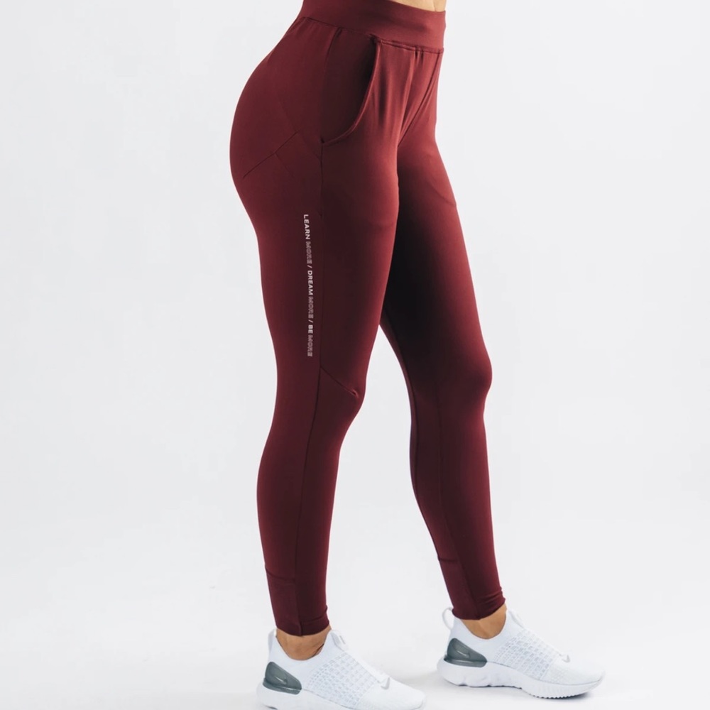 Alphalete Burgundy Pro-Elite Joggers